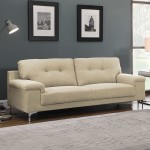 NOTE Kαναπές Σαλονιού - Καθιστικού 3Θέσιος Ύφασμα Water Repellent Μπεζ c534307