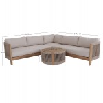 ΣΕΤ ΣΑΛΟΝΙ ΕΞ ΧΩΡΟΥ ΓΩΝΙΑ ΣΕΙΡΑ ODYSSEY ΗΜ6249 ΞΥΛΟ ΑΚΑΚΙΑΣ-ΣΧΟΙΝΙ-ΜΠΕΖ ΥΦΑΣΜΑ c534336