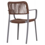 ΠΟΛΥΘΡΟΝΑ ΕΞ ΧΩΡΟΥ STRIDER HM6391 03 ΓΚΡΙ ΠΟΛΥΠΡΟΠΥΛΕΝΙΟ--ΚΑΦΕ ΣΧΟΙΝΙ 57x53x80Υεκ SET 5τμχ c534351