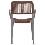 ΠΟΛΥΘΡΟΝΑ ΕΞ ΧΩΡΟΥ STRIDER HM6391 03 ΓΚΡΙ ΠΟΛΥΠΡΟΠΥΛΕΝΙΟ--ΚΑΦΕ ΣΧΟΙΝΙ 57x53x80Υεκ SET 5τμχ c534351