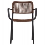 ΠΟΛΥΘΡΟΝΑ ΕΞ ΧΩΡΟΥ STRIDER HM6391 02 ΜΑΥΡΟ ΠΟΛΥΠΡΟΠΥΛΕΝΙΟ--ΚΑΦΕ ΣΧΟΙΝΙ 57x53x80Υεκ SET 5τμχ c534353