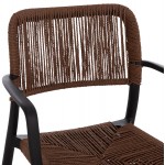 ΠΟΛΥΘΡΟΝΑ ΕΞ ΧΩΡΟΥ STRIDER HM6391 02 ΜΑΥΡΟ ΠΟΛΥΠΡΟΠΥΛΕΝΙΟ--ΚΑΦΕ ΣΧΟΙΝΙ 57x53x80Υεκ SET 5τμχ c534353