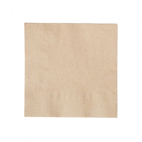 Πακέτο 100 Χαρτοπετσέτες Πολυτελείας 2φ 33x33cm 55γρ Wood NS Natural Soft - Σετ 2 c534358