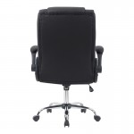 Καρέκλα γραφείου διευθυντη Kesla pakoworld PES μαύρo 65x65x113-121εκ c534383