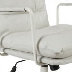 Καρέκλα γραφείου διευθυντη Kreno pakoworld PES γκρι 56x67x89-97εκ c534392