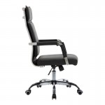 Καρέκλα γραφείου διευθυντη Mavel pakoworld PU μαύρo 55x62x100-110εκ c534405