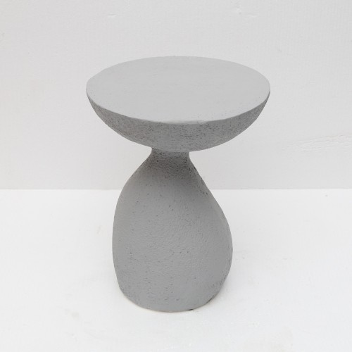 INDUSTRIAL SIDE TABLE ΓΚΡΙ ΑΝΟΙΧΤΟ 40 5x40 5x51cm c534435