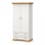 Σετ Κρεβατοκάμαρας Jaden με Κρεβάτι oak -λευκό 160x200εκ Σετ 4τεμ c534466
