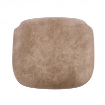 ΤΑΠΕΤΣΑΡΙΑ Καρέκλας Καφενείου Ύφασμα Suede Μπεζ c534501