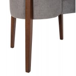 ΣΕΤ ΤΡΑΠΕΖΑΡΙΑΣ 7ΤΜΧ RIMER HM21339 ΤΡΑΠΕΖΙ ΑΠΟ MDF--ΚΑΡΕΚΛΕΣ ΑΠΟ RUBBERWOOD ΥΦΑΣΜΑ c534597