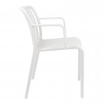 Πολυθρόνα Zoi pakoworld pp σε λευκή απόχρωση 55 5x57 5x79εκ c534617