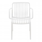 Πολυθρόνα Zoi pakoworld pp σε λευκή απόχρωση 55 5x57 5x79εκ c534617