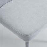 AUTUMN ΚΑΡΕΚΛΑ SILVER 48x59x84cm SET 4τμχ c534623