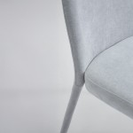 AUTUMN ΚΑΡΕΚΛΑ SILVER 48x59x84cm SET 4τμχ c534623