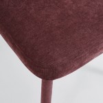 AUTUMN ΚΑΡΕΚΛΑ BORDEAUX 48x59x84cm SET 4τμχ c534627