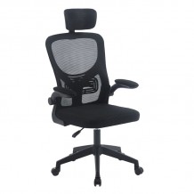 BF3055 Πολυθρόνα Γραφείου- Διευθυντή Mesh Μαύρο c534640