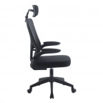 BF3055 Πολυθρόνα Γραφείου- Διευθυντή Mesh Μαύρο c534640