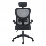 BF3055 Πολυθρόνα Γραφείου- Διευθυντή Mesh Μαύρο c534640