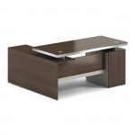 CONCEPT Γραφείο Αναστρέψιμη Γωνία Απόχρωση Καρυδί - Μπεζ c534646