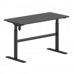 LEVEL Γραφείο Η Υ Ηλεκτρικό Ρυθμιζόμενο Πολλαπλών επιλογών ύψους Μαύρο c534648