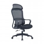 BF3010 Πολυθρόνα Γραφείου Διευθυντή Mesh Μαύρο Ύφασμα Μαύρο c534649
