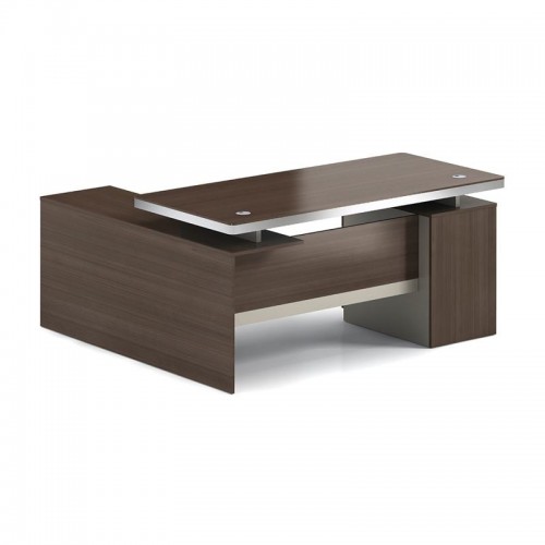 CONCEPT Γραφείο Αναστρέψιμη Γωνία Απόχρωση Καρυδί - Μπεζ c534650