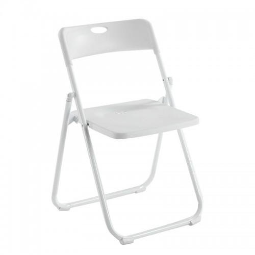 WENDY Καρέκλα Πτυσσόμενη Μέταλλο Βαφή Άσπρο PP Απόχρωση Άσπρο SET 6τμχ c534659