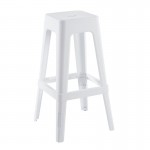 RELIX PP Σκαμπό BAR Στοιβαζόμενο PP Απόχρωση Άσπρο c534666