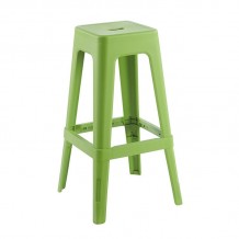 RELIX PP Σκαμπό BAR Στοιβαζόμενο PP Απόχρωση Lime c534673