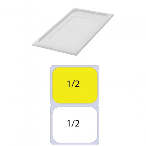 Καπάκι PP για Δοχεία Τροφίμων GN1 2 265 x 325mm c534718