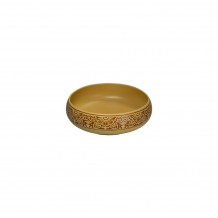 Μπωλ stoneware στοιβαζόμενο υψηλής αντοχής φ17cm 750ml Σειρά Barcelona ώχρα Q AUTHENTIC Σετ 4 c534744