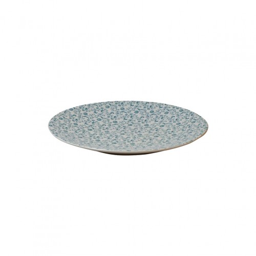 Πιατο ρηχό stoneware υψηλής αντοχής φ27cm Σειρά Barcelona μπλε Q AUTHENTIC Σετ 6 c534747