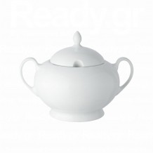 Σουπιέρα πορσελάνης φ22xΥ23cm ολικό μήκος 32cm 3lt με χερούλια amp καπάκι c534756