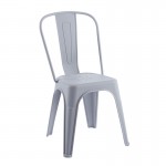Intra PP Καρέκλα Στοιβαζόμενη PP Απόχρωση Γκρι c534812
