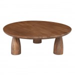 AZTEC Τραπεζάκι Σαλονιού- Καθιστικού Ξύλο Mango Απόχρωση Smoke Walnut c534834