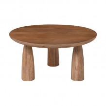 AZTEC Τραπεζάκι Σαλονιού- Καθιστικού Ξύλο Mango Απόχρωση Smoke Walnut c534835