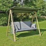 SURF Κούνια 3θέσια - Κρεβάτι Μέταλλo Βαφή Φυσικό Ανθρακί Ύφασμα Γκρι c534837