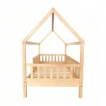Sogno Montessori Παιδικό Κρεβάτι για Στρώμα 90x190cm Ξύλο Πεύκου Απόχρωση Φυσικό c534872