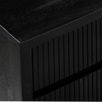 CAPO ΜΠΟΥΦΕΣ 4ΠΟΡΤΕΣ 4ΣΥΡΤΑΡΙΑ ΜΑΥΡΟ 180x40x75cm c534880