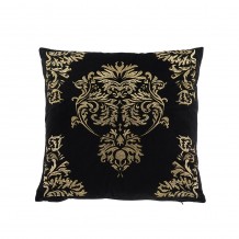 ROYAL ΔΙΑΚΟΣΜΗΤΙΚΟ ΜΑΞΙΛΑΡΙ 45x45 ΒΕΛΟΥΔΟ ΧΡΥΣΟ ΜΑΥΡΟ c534886