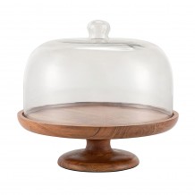 KANAY ΚΟΥΠ ΜΕ ΚΑΠΑΚΙ 25x25x28 ΓΥΑΛΙ ΦΥΣΙΚΟ ΔΙΑΦΑΝΟ ΞΥΛΟ c534896