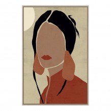 BELEZA SAGRADA ΠΙΝΑΚΑΣ ΔΙΑΚΟΣΜΗΣΗΣ 83x123x4cm ΚΑΜΒΑΣ ΠΟΛΥΧΡΩΜΟ ΞΥΛΟ ΦΥΣΙΚΟ c534954