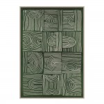 TUPIK ΠΙΝΑΚΑΣ ΔΙΑΚΟΣΜΗΣΗΣ 100x140x4cm ΚΑΜΒΑΣ ΠΡΑΣΙΝΟ ΜΠΕΖ ΞΥΛΟ ΦΥΣΙΚΟ c534960