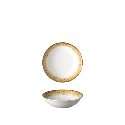 Μπωλ πορσελάνης Φ14cm Κίτρινο Μπεζ σειρά Cavo LUKANDA Σετ 6 c534964