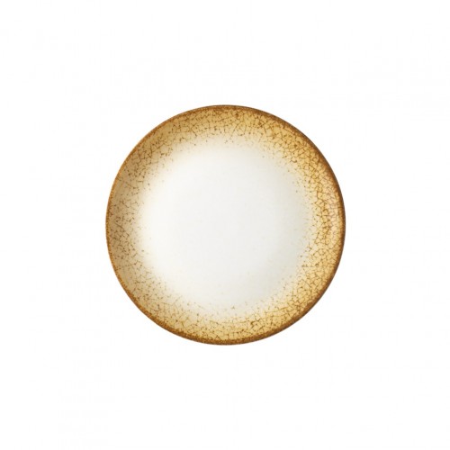 Πιάτο Ρηχό πορσελάνης coupe Φ23cm Κίτρινο Μπεζ σειρά Cavo LUKANDA Σετ 6 c534969