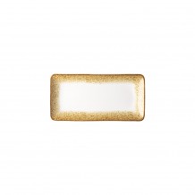 Πιατέλα ορθογώνια πορσελάνης 21x10cm Κίτρινο Μπεζ σειρά Cavo LUKANDA Σετ 6 c534972