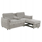 ΚΑΝΑΠΕΣ ΚΡΕΒΑΤΙ 2-ΘΕΣΙΟΣ VELAR HM3305 03 ΜΠΕΖ ΥΦΑΣΜΑ 208x86x85Υεκ c534995