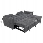 ΚΑΝΑΠΕΣ ΚΡΕΒΑΤΙ 2-ΘΕΣΙΟΣ VELAR HM3305 01 ΓΚΡΙ ΥΦΑΣΜΑ 208x86x85Υεκ c534996