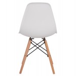 ΚΑΡΕΚΛΑ ΤΡΑΠΕΖΑΡΙΑΣ 2ΤΜΧ TWIST HM8460 21 ΛΕΥΚΟ PP--ΞΥΛΟ ΟΞΙΑΣ 46x50x82Υεκ SET 2τμχ c535068