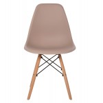 ΚΑΡΕΚΛΑ ΤΡΑΠΕΖΑΡΙΑΣ 2ΤΜΧ TWIST HM8460 55 ΚΑΠΟΥΤΣΙΝΟ PP--ΞΥΛΟ ΟΞΙΑΣ 46x50x82Υεκ SET 2τμχ c535070